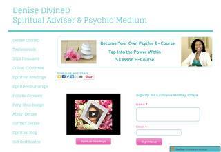 Spiritual Adviser & Psychic Medium Denise DivineD