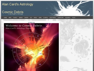 Cosmic Debris, Alan Cards’s Astrology