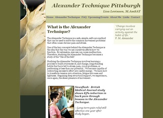 Alexander Technique Pittsburgh