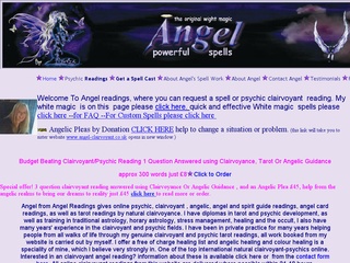 Angel Clairvoyant Readings