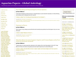 Aquarius Papers Global Astrology
