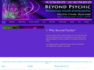 Beyond Psychic