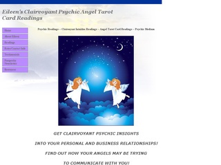 Eileen’s Clairvoyant Psychic Angel  Readings