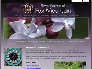 Flower Essences of Fox Mountain