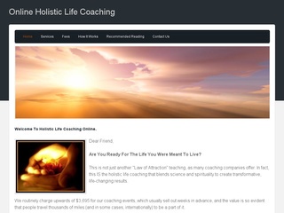 Holistic Life Coaching Online