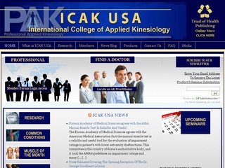US: International College of Applied Kinesiology