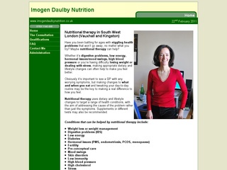 Imogen Daulby Nutrition
