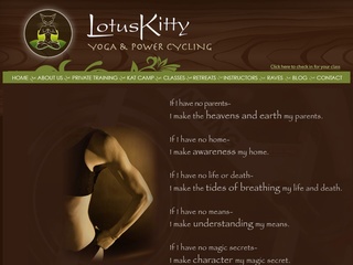 Lotus Kitty Yoga & Spin, Studio City