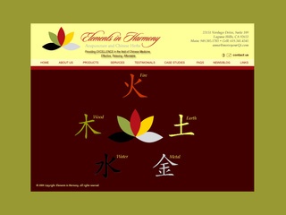 Elements in Harmony Acupuncture and Chinese Herbs