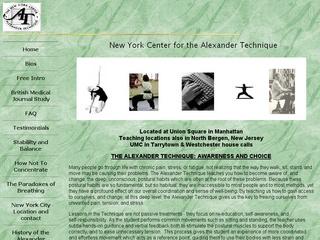 New York Center for the Alexander Technique