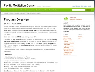 Pacific Meditation Center, Mountain View