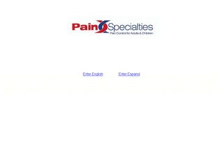 Pain Specialties
