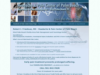Headache and Pain Center of Palm Beach