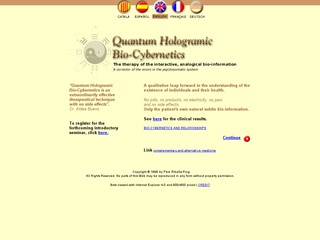 Quantum Hologram Bio-Cybernetics