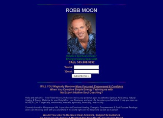 Robert Moonsong – Spiritual Psychic Energy Healing Medium