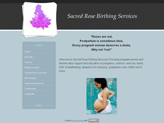 Sacred Rose Birthing Services