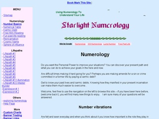 Starlight Numerology