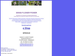 Swiss  Flower Power