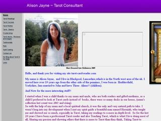Alison Jayne – Tarot Consultant