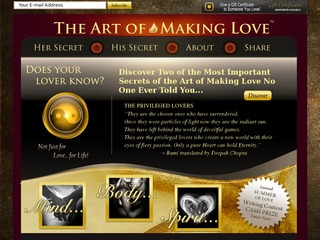 The Art of Making Love
