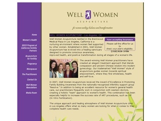 Well Women Acupuncture