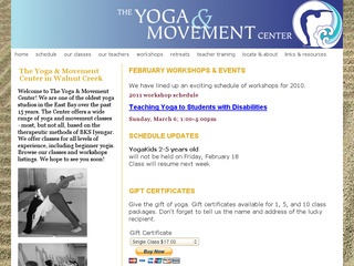 Yoga & Movement Center, Walnut Creek
