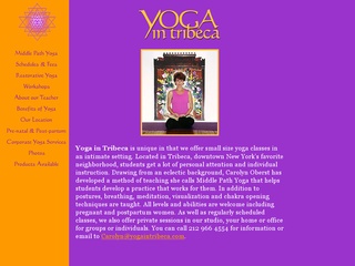 Yoga in Tribeca –